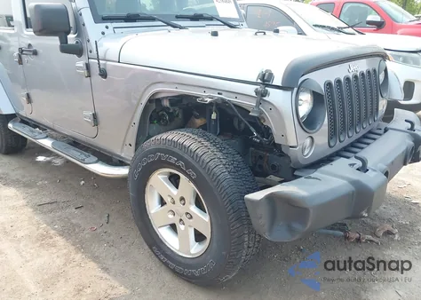 2015 Jeep Wrangler Unlimited Sport из США, поврежденный, VIN 1C4BJWDG0FL703220